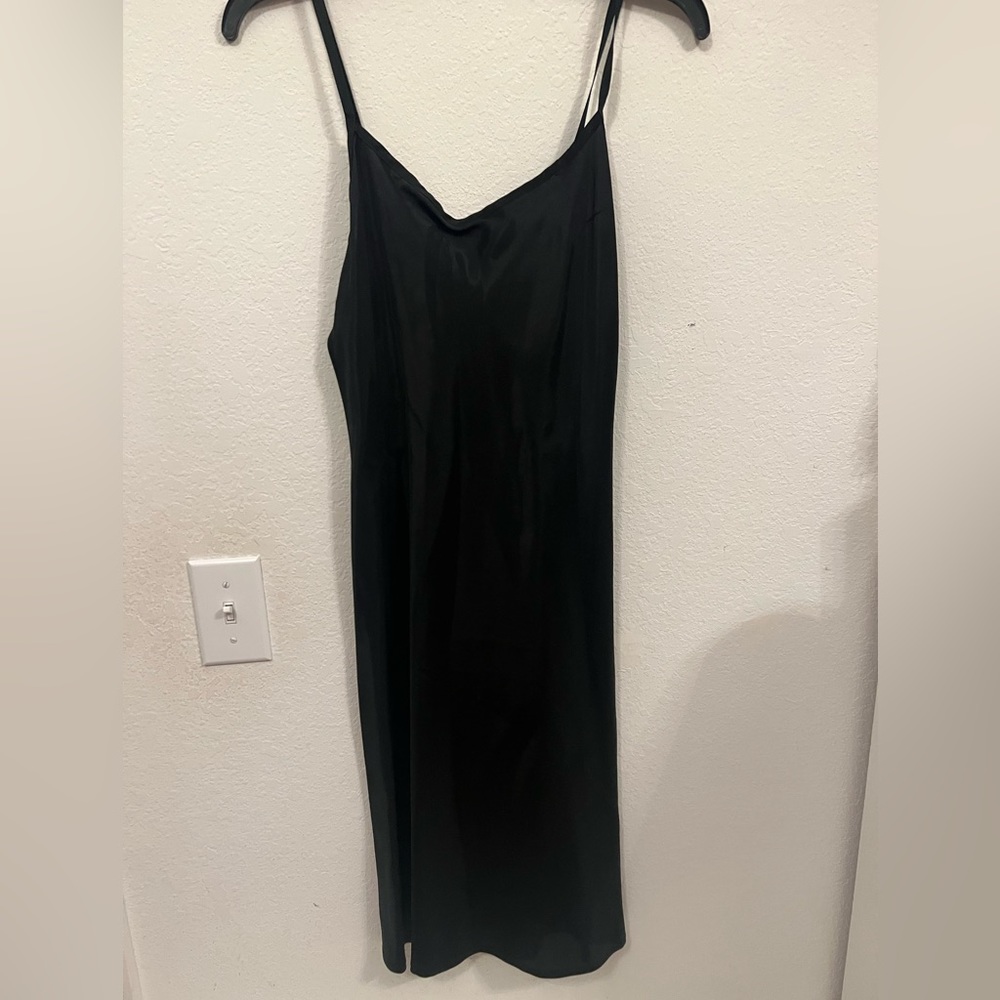 👗🦋Tessuto slip black dress